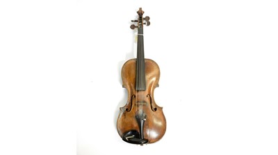 Lot 512 - 19th Century Violin and bow