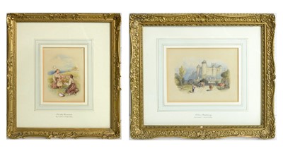 Lot 601 - Myles Birket Foster RWS - On the Common, and Vitre, Brittany | watercolour