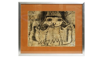 Lot 210 - Twins Seven-Seven - The Long-Eared Ghost | etching