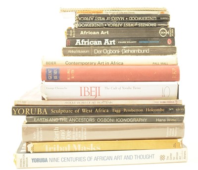 Lot 670 - A selection of books on Yoruba, Benin and other African people's art