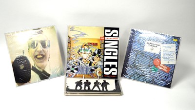 Lot 22 - A selection of mixed rock LPs.