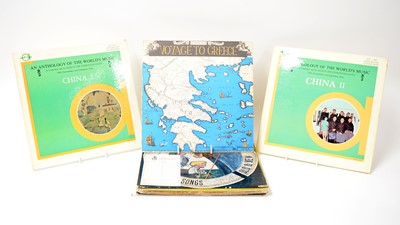 Lot 34 - A selection of  folk and world LPs.