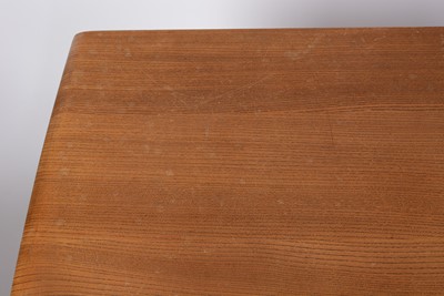 Lot 72 - Lucian Ercolani for Ercol furniture - a beech and elm dining table and four no 369 dining chairs