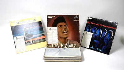 Lot 58 - A selection of mixed rock LPs.