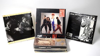 Lot 62 - A selection of mixed rock LPs.