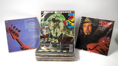 Lot 66 - A selection of mixed rock LPs.