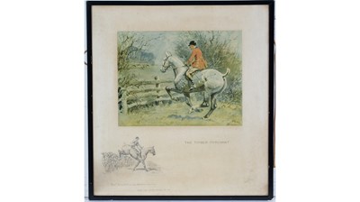 Lot 717 - "Snaffles" Charles Johnson Payne - The Timber Merchant | colour collotype