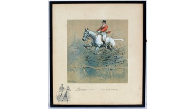 Lot 718 - "Snaffles" Charles Johnson Payne - Swagger - But a Workman | lithograph