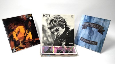 Lot 79 - A selection of mixed rock LPs.