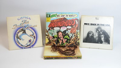 Lot 244 - Mixed rock LPs
