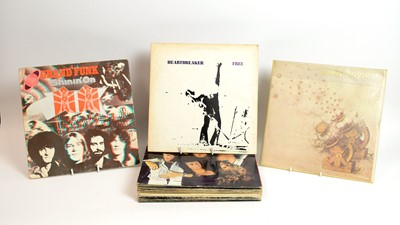 Lot 248 - Mixed rock LPs