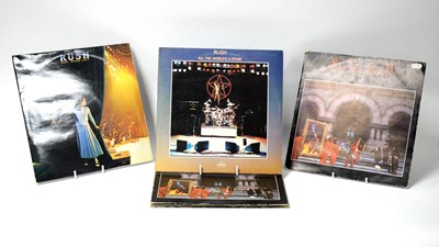 Lot 284 - 6 Rush LPs