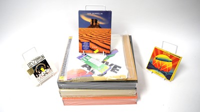 Lot 266 - Led Zeppelin box sets and merchandise
