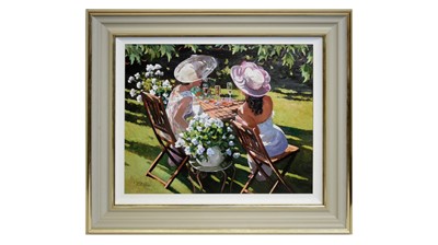 Lot 207 - Sherree Valentine Daines - Champagne Celebration | limited-edition embellished canvas print