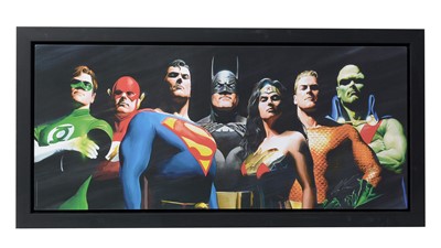 Lot 310 - After Alex Ross - Original Seven | signed limited-edition giclee print