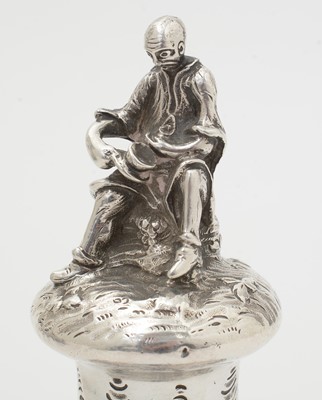 Lot 208 - A George III silver tea urn.