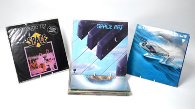 Lot 169 - 11 electronic rock and funk LPs
