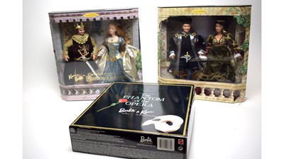 Lot 203 - Three various Mattel Barbie Collectibles duo doll sets.