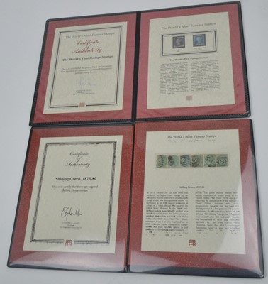Lot 730 - Two Westminster Collection binders containing penny black and other stamps