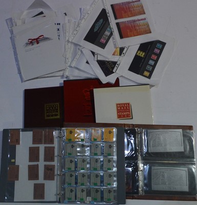 Lot 737 - A selection of GPO and later stamp books, and other GB stamps