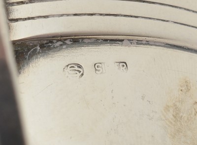 Lot 183 - A mid 19th Century silver three-piece coffee service.