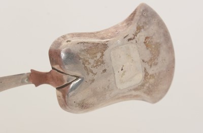 Lot 56 - Three silver caddy spoons.