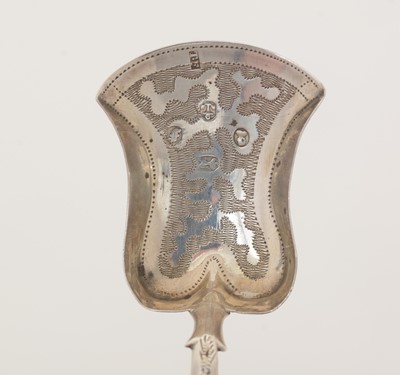 Lot 56 - Three silver caddy spoons.