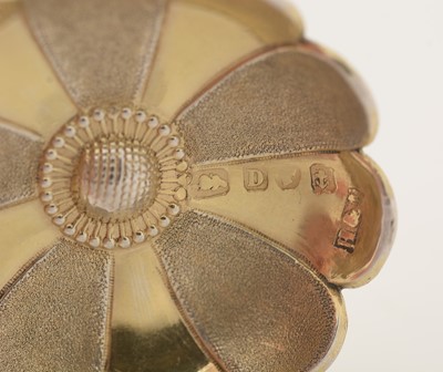 Lot 66 - A Victorian parcel-gilt caddy spoon.