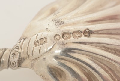 Lot 92 - A Victorian silver Provincial caddy spoon.