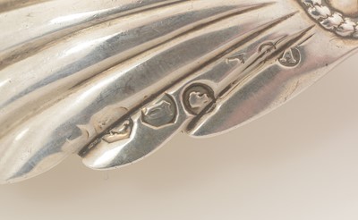 Lot 101 - A Victorian silver caddy spoon.
