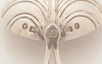Lot 113 - A Victorian silver caddy spoon.