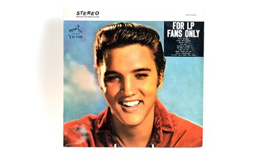Lot 347 - Japanese pressing of Elvis - For LP Fans Only