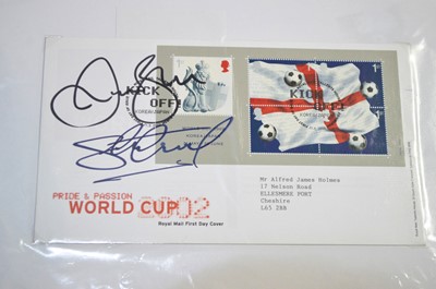 Lot 684 - Signed football interest first day covers