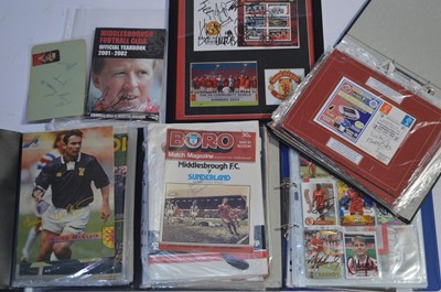 Lot 686 - Football interest signatures