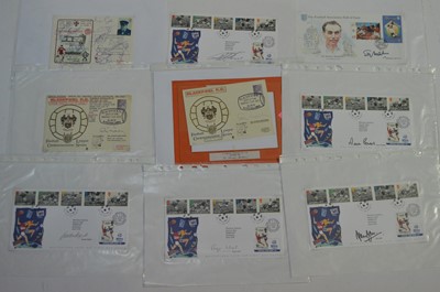 Lot 687 - 1966 and other Football interest signed covers
