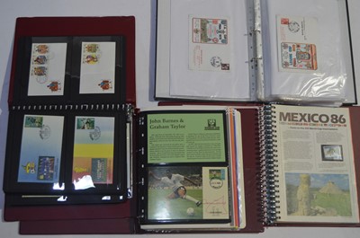 Lot 764 - A large collection of football interest covers and stamps.