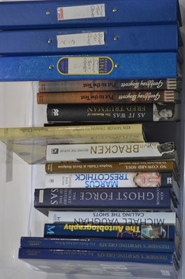 Lot 689 - Cricket interest biographies and signed brochures.