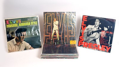 Lot 372 - 13 rare and foreign pressings of Elvis records spanning 1966-1969