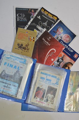 Lot 691 - Football programmes, including FA Cup finals
