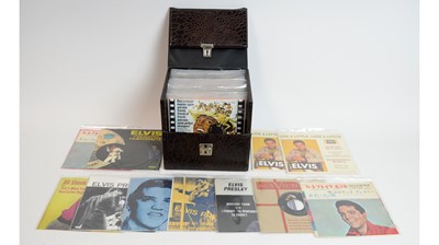 Lot 405 - Elvis 7" singles and EPs from the late 60s and early 70s