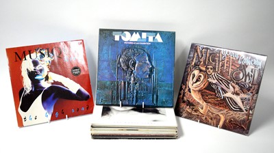 Lot 221 - 17 mixed rock LPs