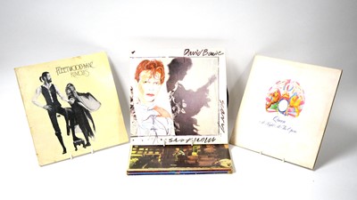 Lot 203 - 8 mixed rock LPs