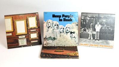 Lot 206 - 7 mixed rock LPs