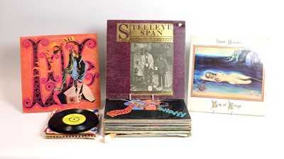 Lot 11 - Collection of mixed rock LPs and singles