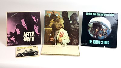 Lot 294 - Rolling Stones LPs and singles
