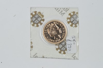 Lot 941 - Royal Mint United Kingdom: Queen Elizabeth II gold sovereign, 2012
