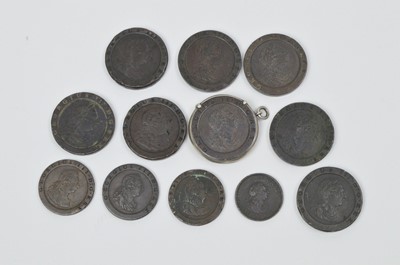 Lot 886 - George III copper coinage