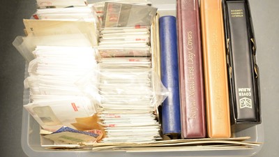 Lot 435 - A collection of stamps and First Day Covers.