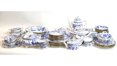 Lot 246 - An extensive Royal Crown Derby ‘Mikado’ pattern blue and white dinner, tea and coffee service