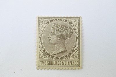 Lot 790 - Lagos QV 1884-86 2s.6d. olive-black